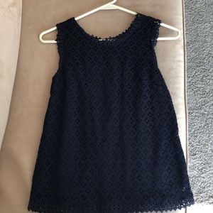 Navy Blue Tank Top